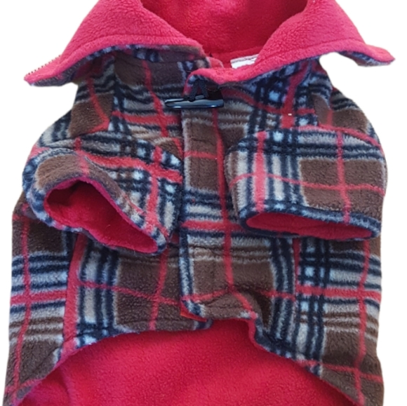 Fashion Pet- Fleece Dog Jacket- 2 for $15 - Picture 3 of 4